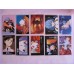 Evangelion Set 20 lamicard Original Japan Gadget Anime manga Laminated Card 